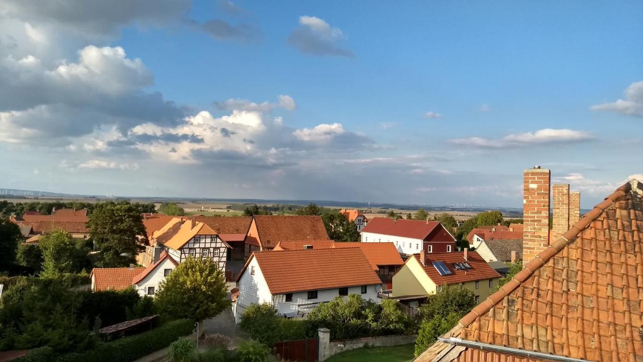 Magdalenenhof Am Huywald - Kornboden Mit Aussicht Lejlighed Dingelstedt Eksteriør billede