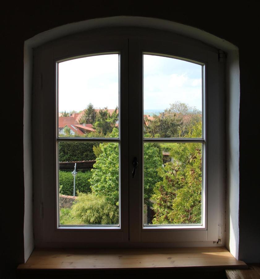 Magdalenenhof Am Huywald - Kornboden Mit Aussicht Lejlighed Dingelstedt Eksteriør billede